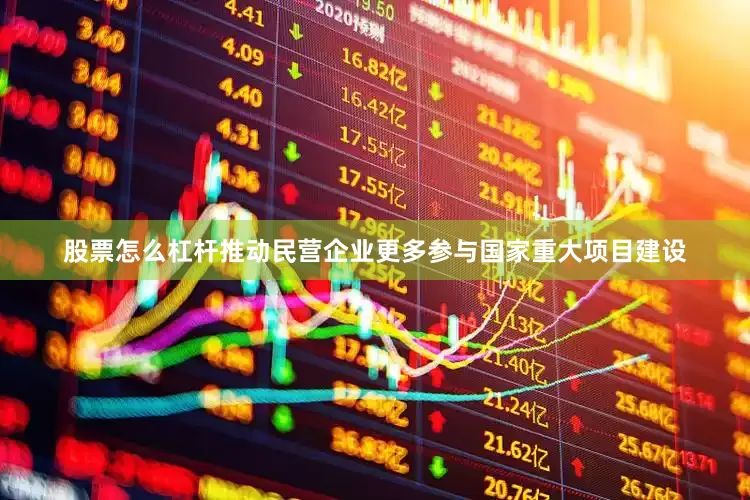 股票怎么杠杆推动民营企业更多参与国家重大项目建设